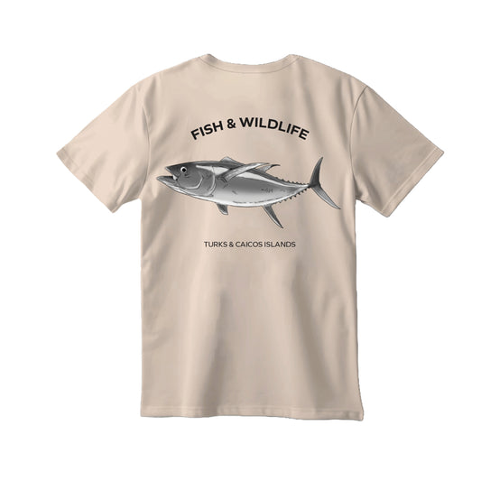 Bluefin Tuna Animal T-Shirt - Sandy
