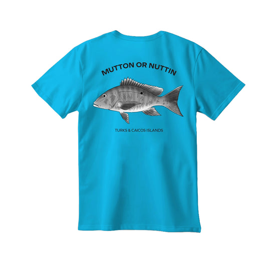 Mutton Snapper Animal T-Shirt - Ocean Blue