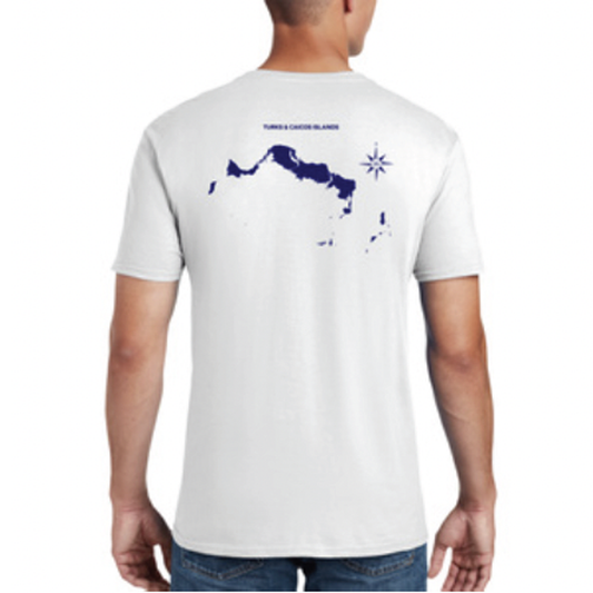 Unisex T.C.I. Map T-Shirt TCI-WHT