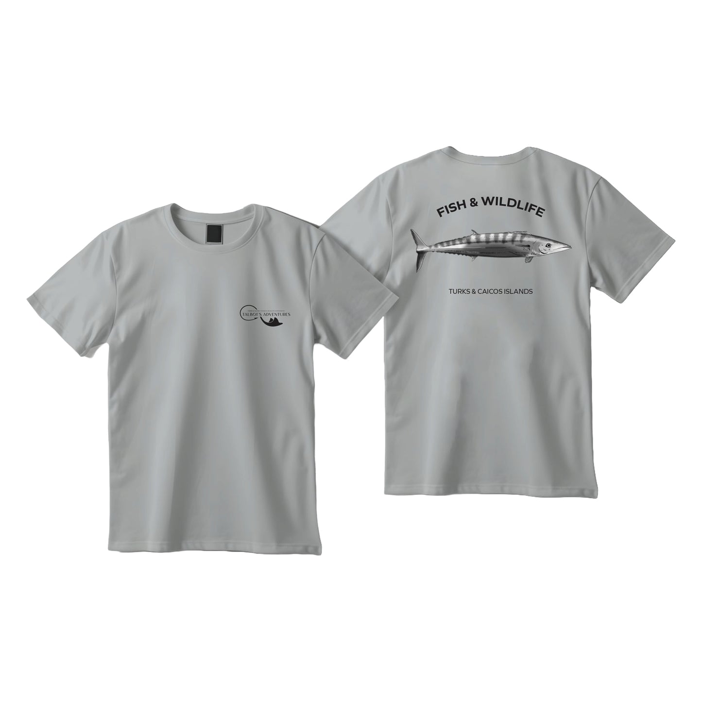 Wahoo Fish Animal T-Shirt - Coral