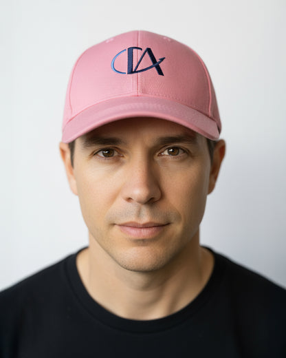 Embroidered Talbot Adventures Short Logo on Front - Pink