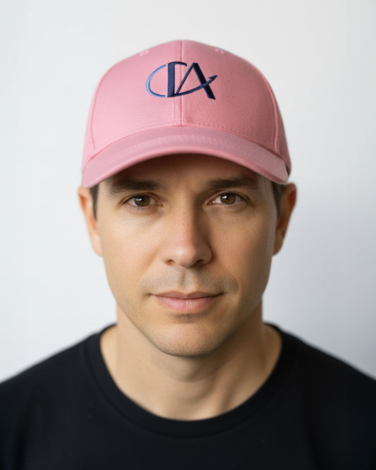 Embroidered Talbot Adventures Short Logo on Front - Pink