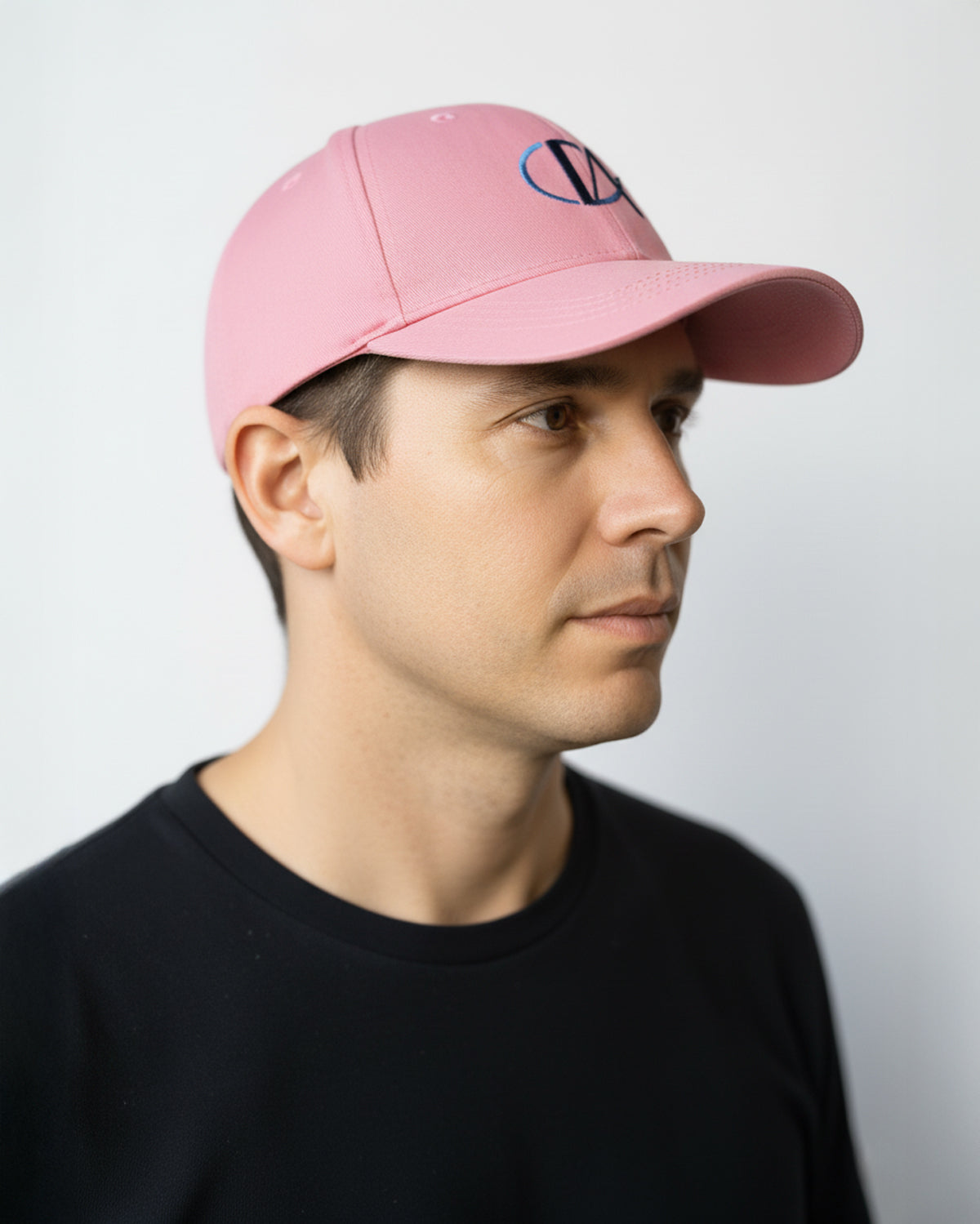 Embroidered Talbot Adventures Short Logo on Front - Pink