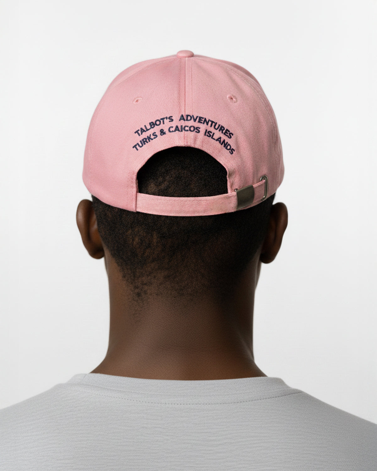 Embroidered Compass Logo on front - Pink