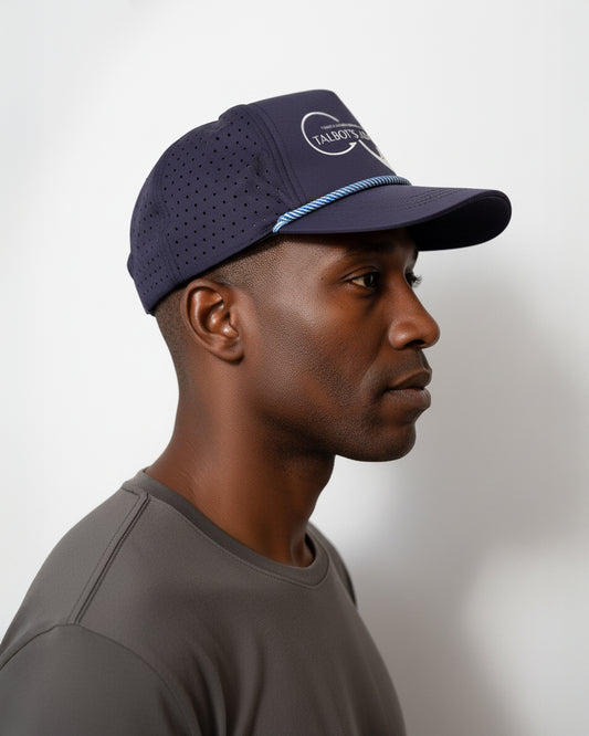 Hot Screen Printed Talbot Adventures Primary Logo on Front - Blue