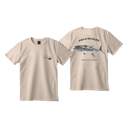 Bluefin Tuna Animal T-Shirt - Sandy