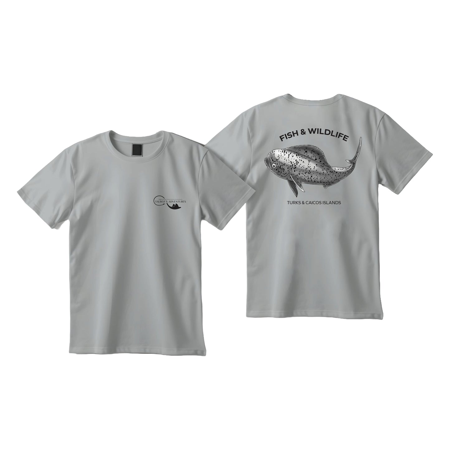 Dolphin Fish Animal T-Shirt - Coral