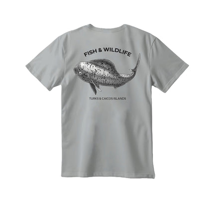 Dolphin Fish Animal T-Shirt - Coral
