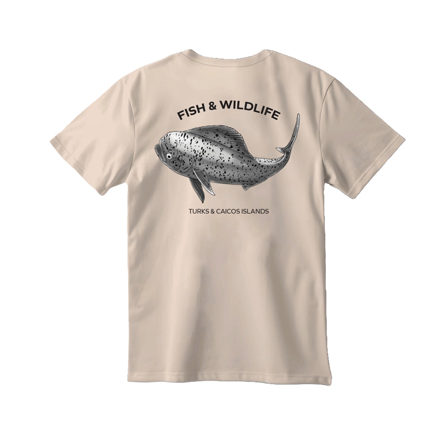 Dolphin Fish Animal T-Shirt - Sandy