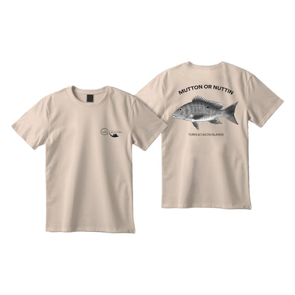 Mutton Snapper Animal T-Shirt - Sandy