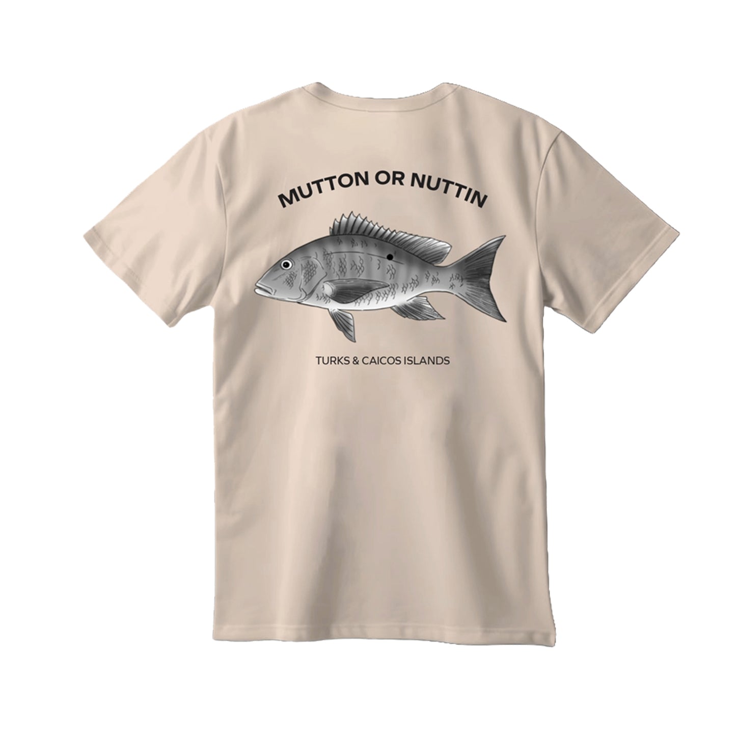 Mutton Snapper Animal T-Shirt - Sandy