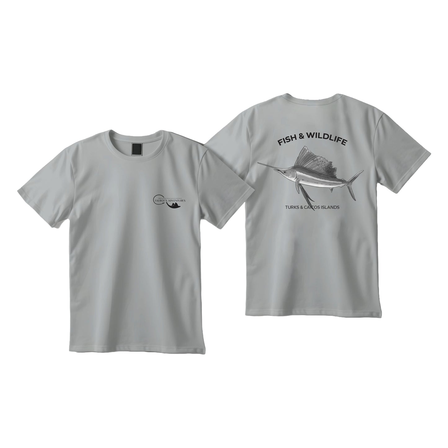 Sailfish Tuna Animal T-Shirt - Coral