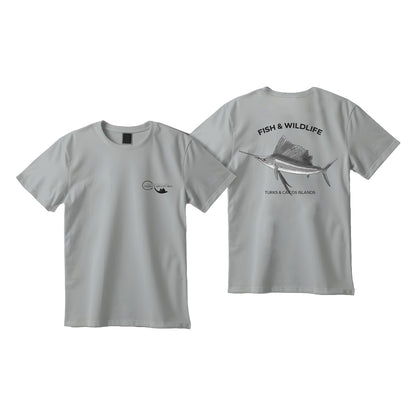 Sailfish Tuna Animal T-Shirt - Coral