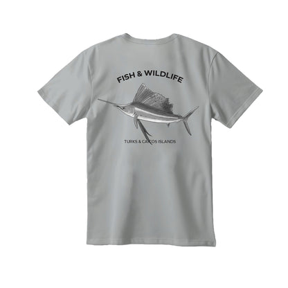 Sailfish Tuna Animal T-Shirt - Coral
