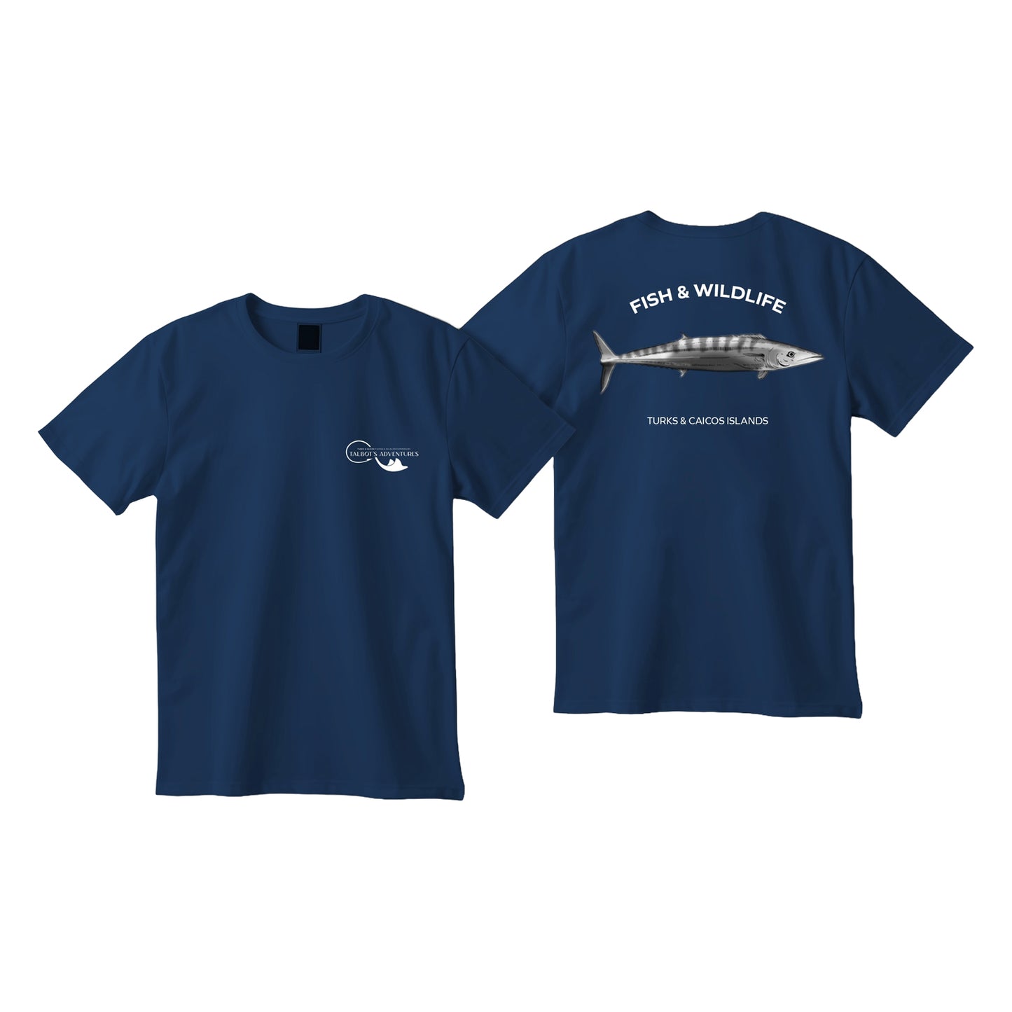 Wahoo Fish Animal T-Shirt -  Deep Sea