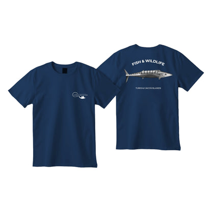 Wahoo Fish Animal T-Shirt -  Deep Sea